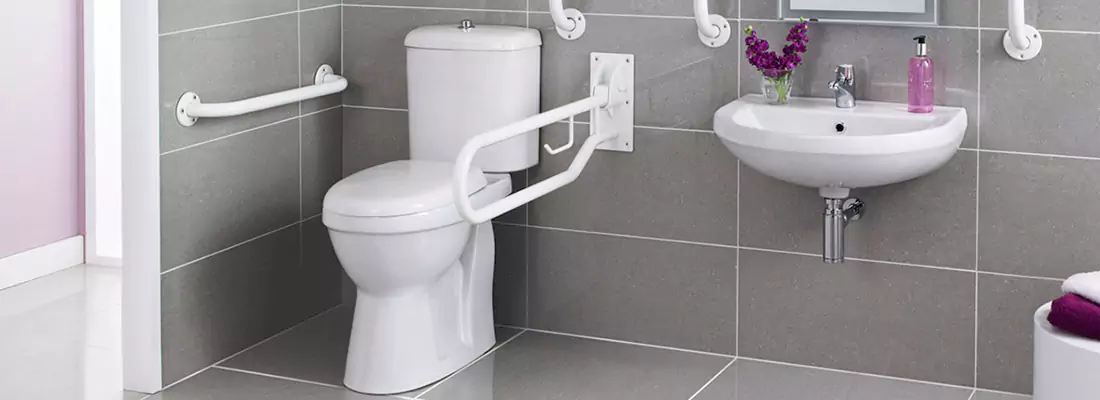 Modern Handicap Bathroom Solutions with Safety Features in New Smyrna Beach, FL